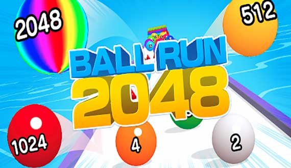 Ball Run 2048
