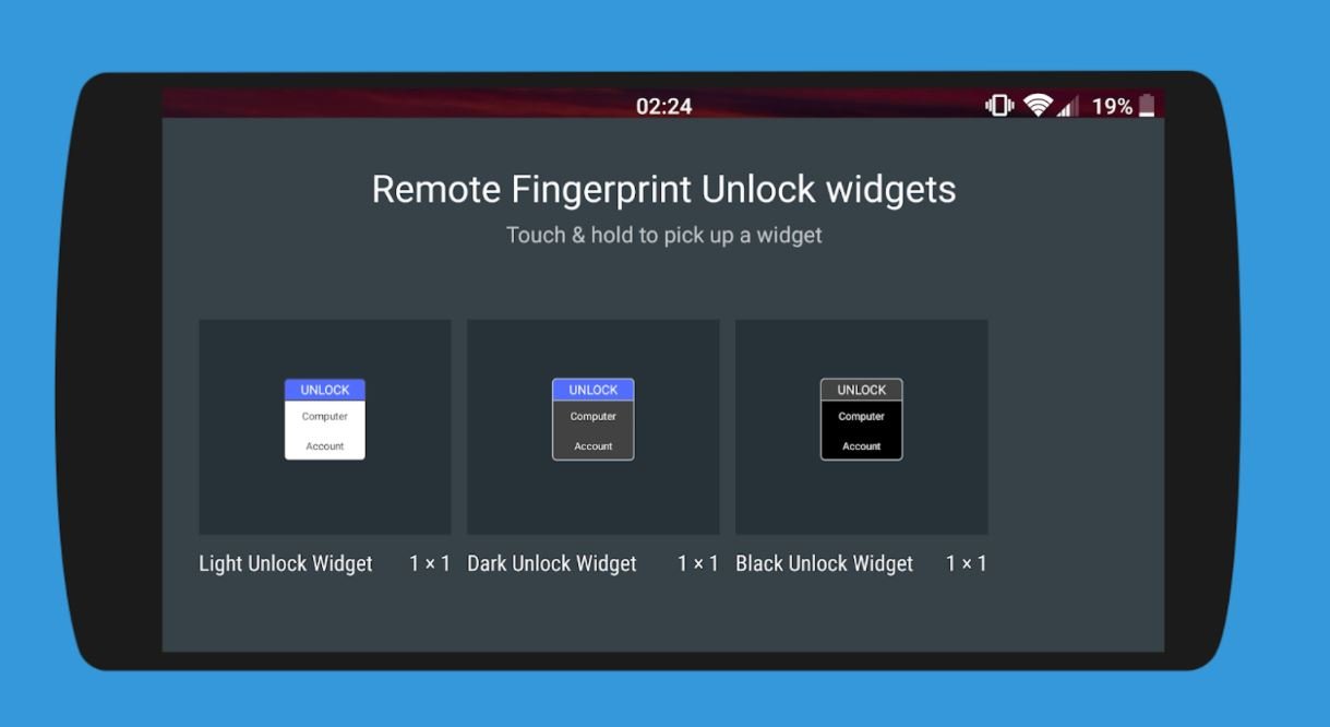 Remote Fingerprint Unlock