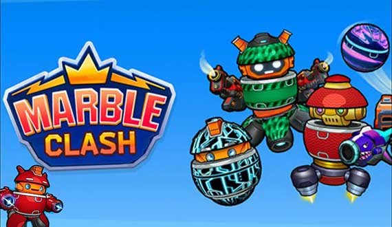 Marble Clash: 3D Бои Роботов