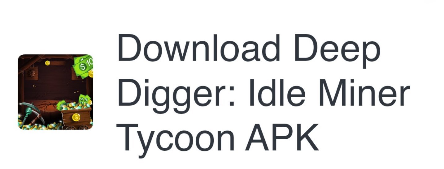 Deep Digger: Idle Miner Tycoon