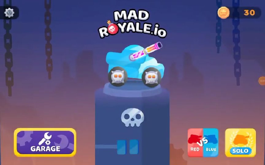 Mad Royale io - игра танчики