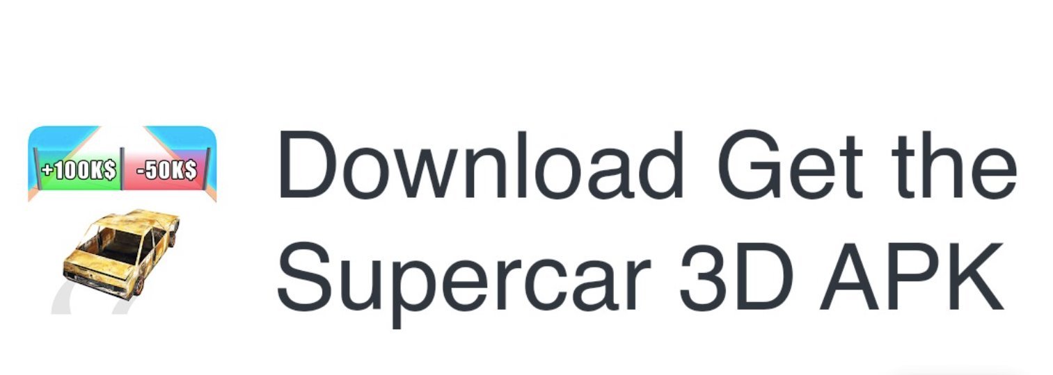 Get the Supercar 3D