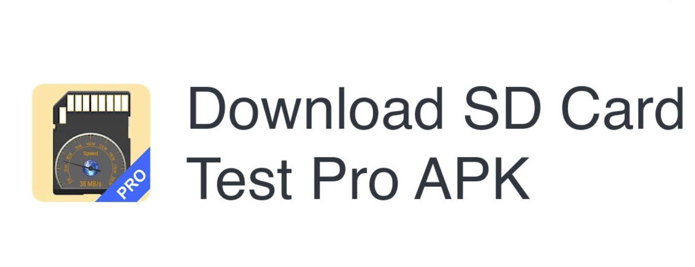 SD Card Test Pro