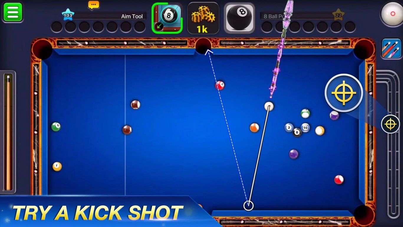 Взломанная 8 ball. Бильярд "8 Ball Pool". Линейка 8 Ball Pool Android. Aim 8 Ball Pool. Aim Master 8 Ball Pool.