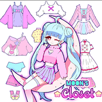 Moon's Closet: игра-одевалка