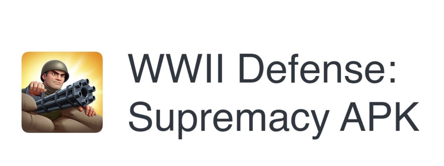 WWII Defense: Supremacy