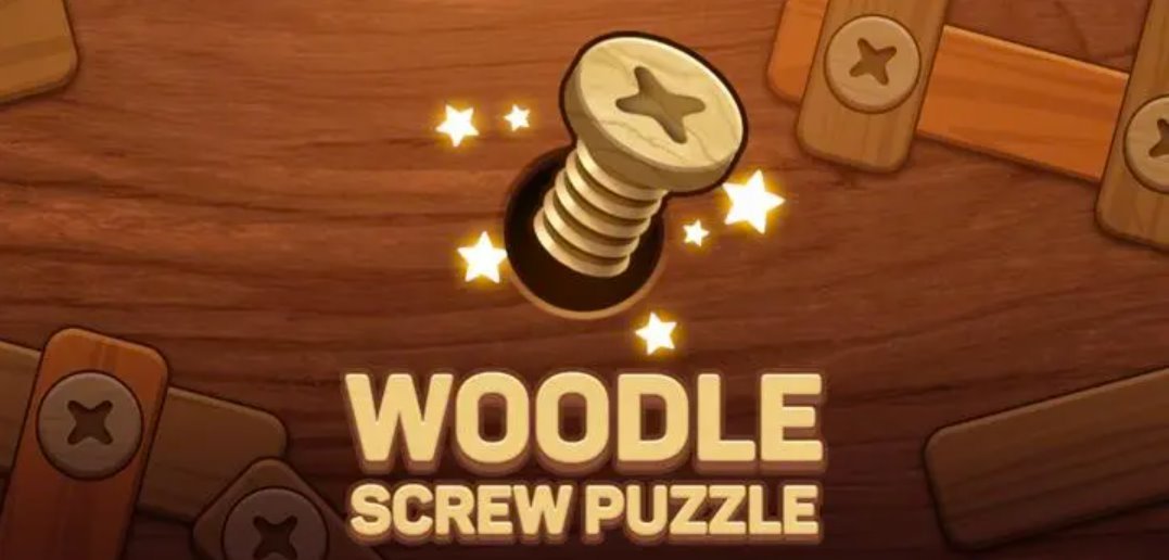 Woodle - Wood Screw Puzzle