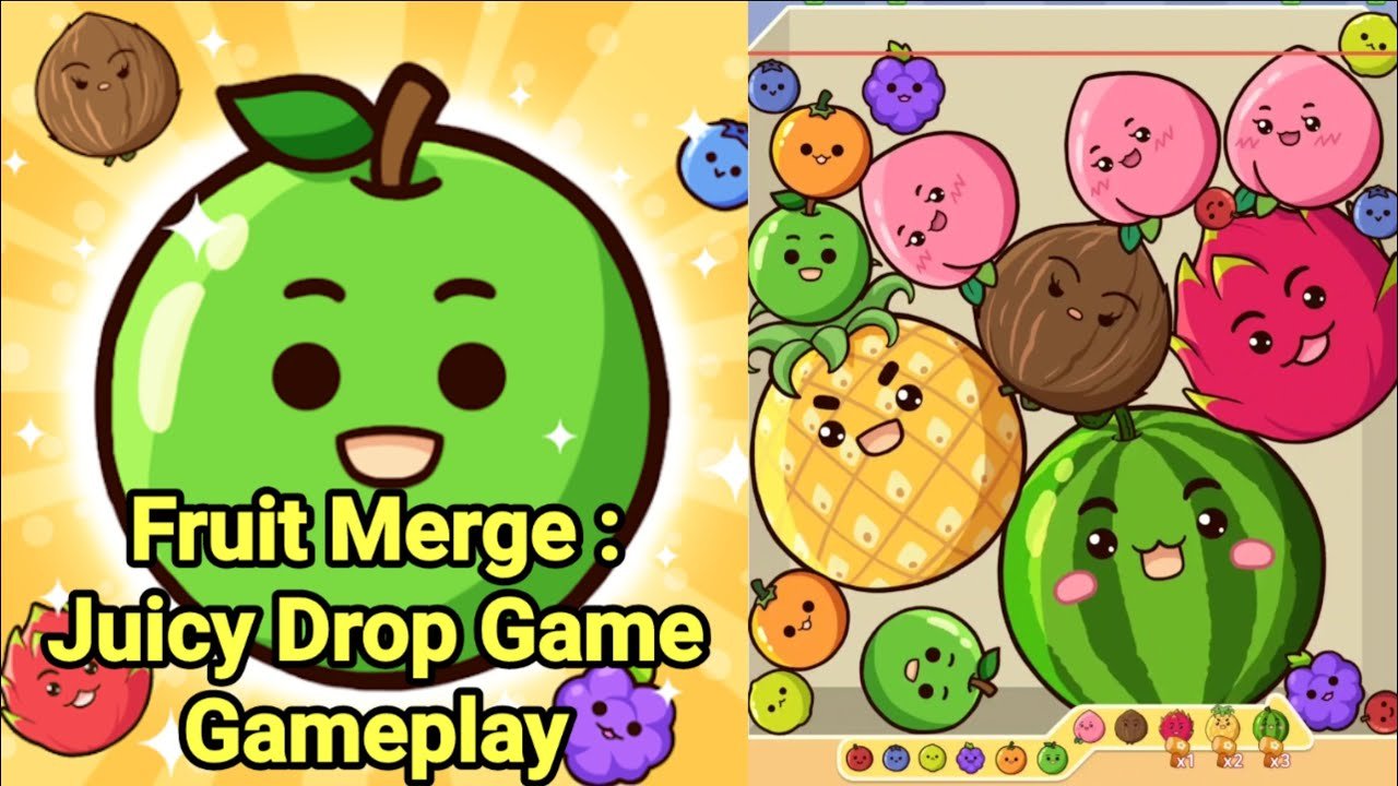 Fruit Merge: Juicy Drop Game