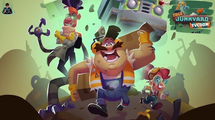 Idle Junkyard Tycoon: Be Rich!