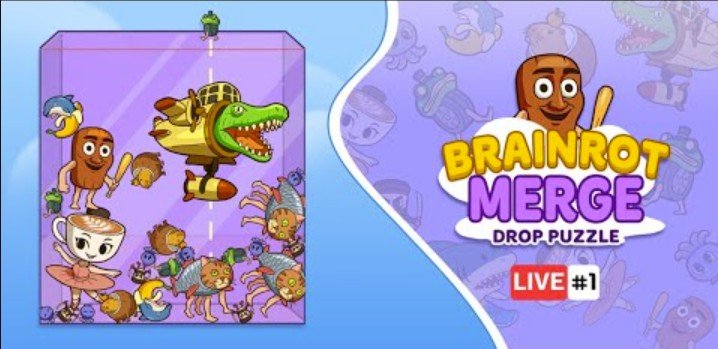 Brainrot Merge - Drop Puzzle