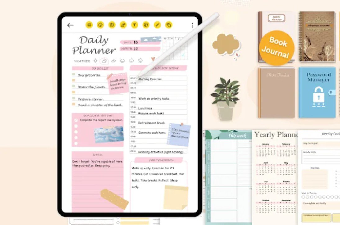 Journal: Notes, Planner, PDFs